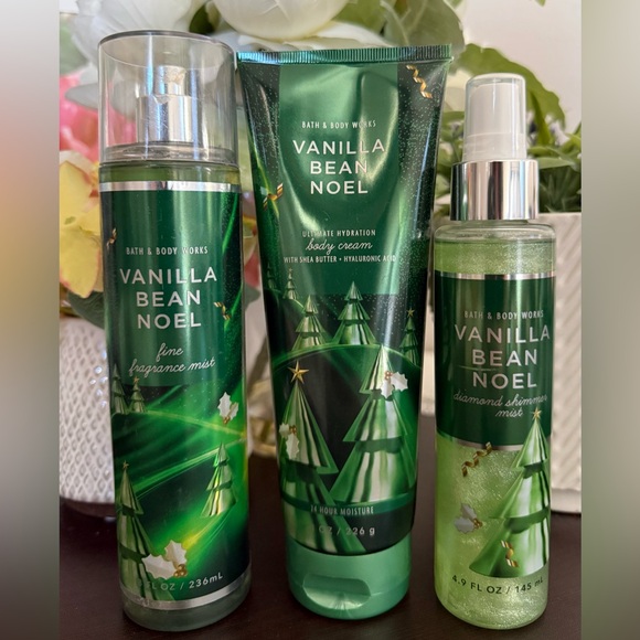 Bath & Body Works Other - 🆕🎄 BATH & BODY WORKS “VANILLA BEAN NOEL“ 3 PIECE BODY CARE SET. FULL-SIZE. NEW.